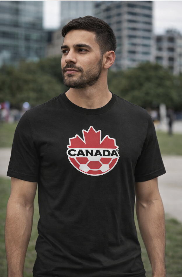 2026 Team Canada Soccer Tee - BLACK