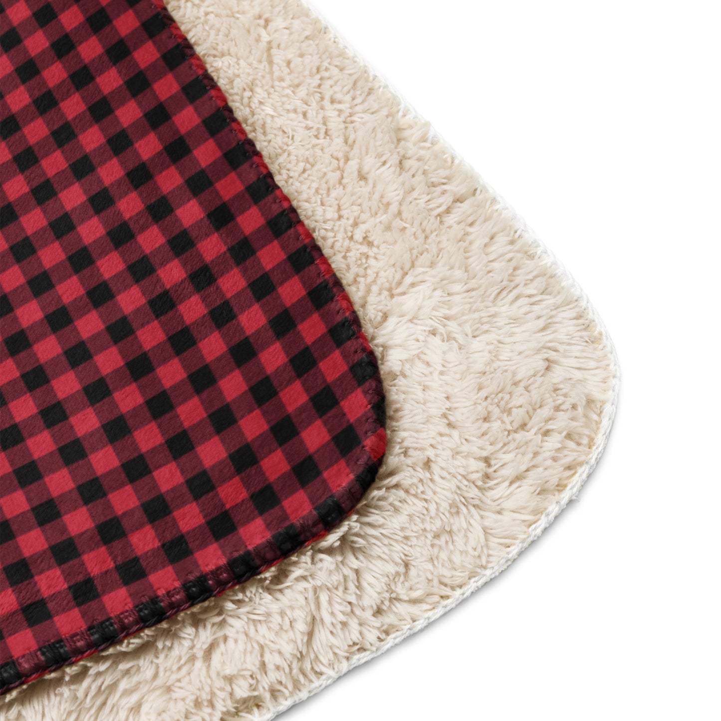 The Goulais Bay Sherpa blanket